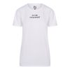NO TIME FOR ROMANCE TEE WHITE