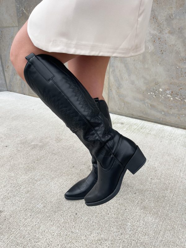 Yaraa western boots black