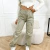 Parachute broek khaki