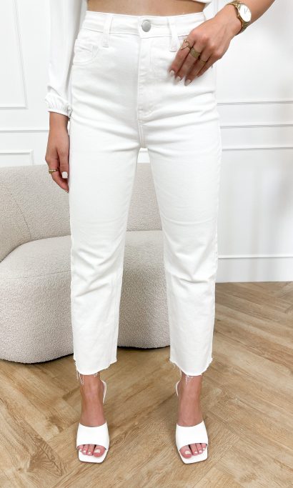 Amaya jeans wit