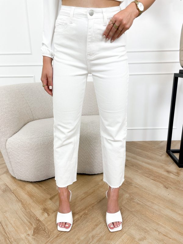 Amaya jeans wit