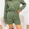 Bibi playsuit army
