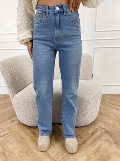 Doreen wide leg blauw