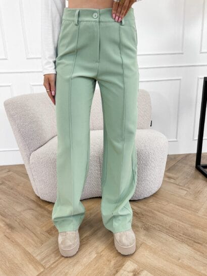 Laila pantalon mint groen