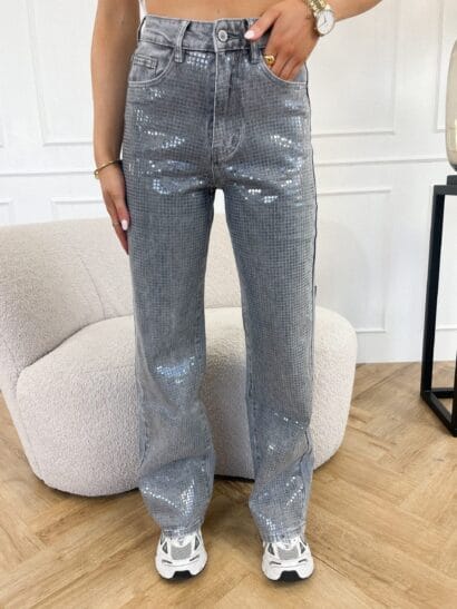 Elize jeans grijs