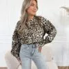 Jana blouse panter
