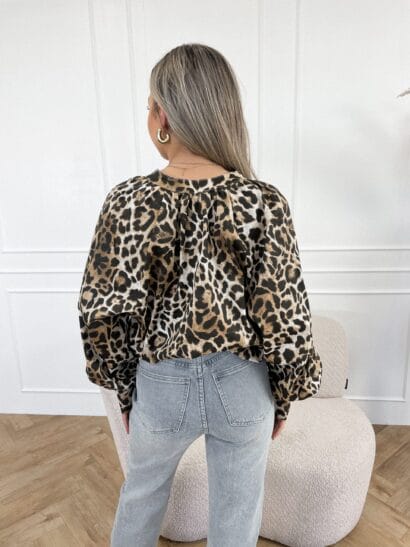 Jana blouse panter
