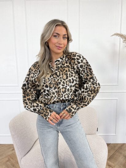Jana blouse panter