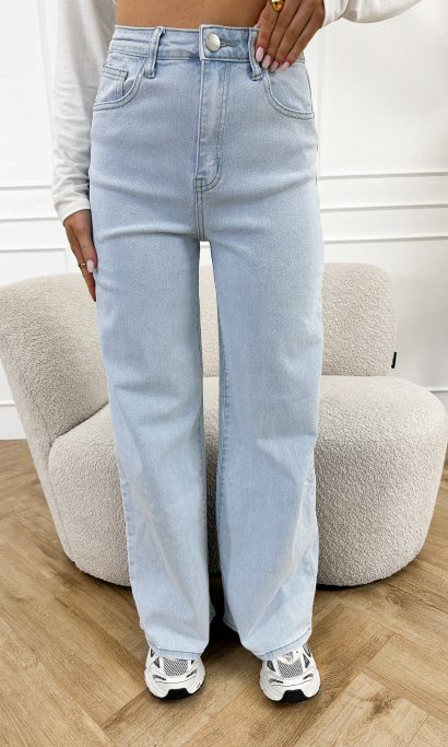 Susan wide leg jeans blauw