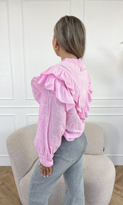 Aylin blouse roze