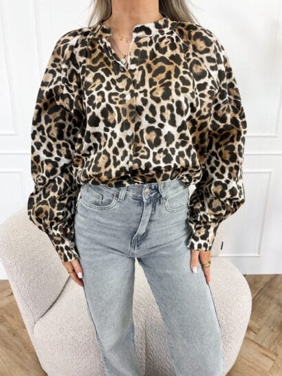 Jana blouse panter