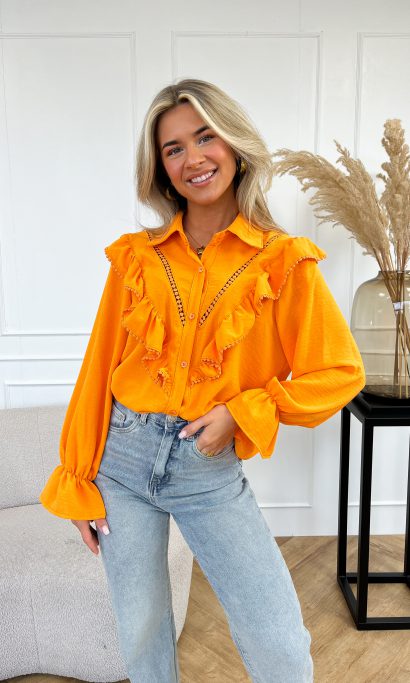 Jagger blouse oranje