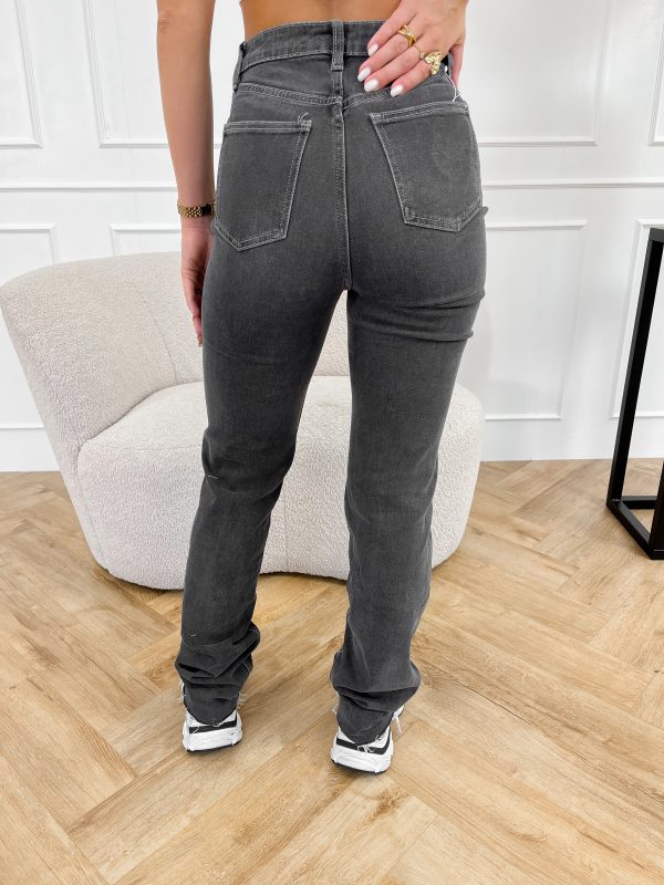 Sienna straight tall jeans grijs