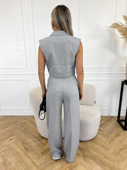 Jailin pantalon grijs