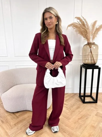 Emely pantalon bordeaux