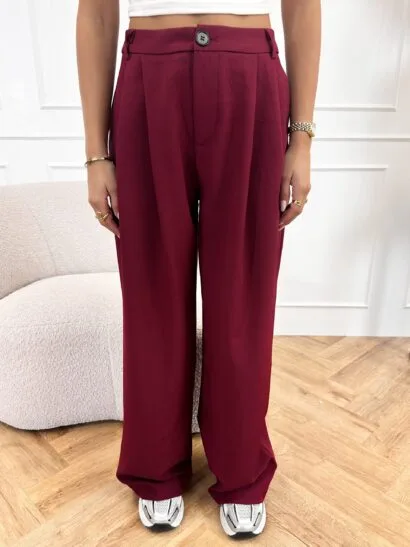 Alternative view of Emely pantalon bordeaux
