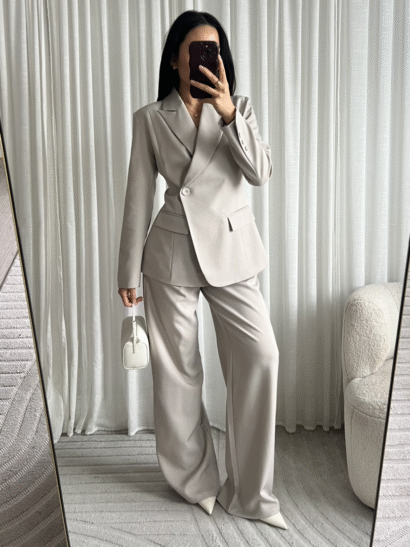 Alternative view of Shelly blazer beige