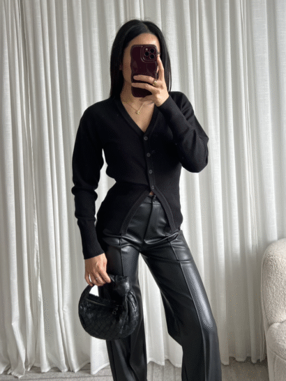 pre order Jelissa vest zwart