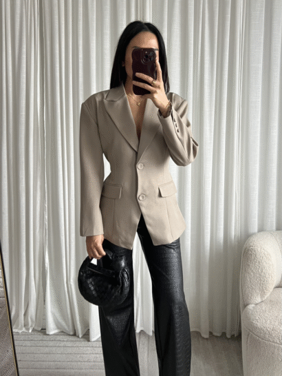 pre order Xendy blazer taupe