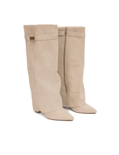 Maya laarzen suède beige