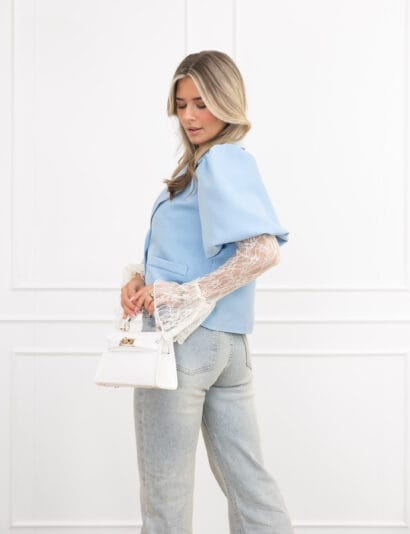 Nykee blazer licht blauw