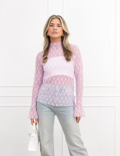 Veerle top lila