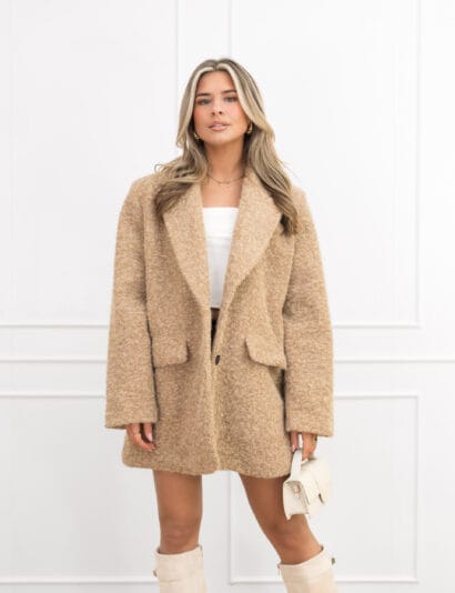Molly blazer camel