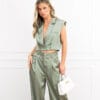 Joley gilet groen