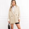 Milly blazer beige