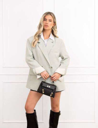 Milly blazer mint groen