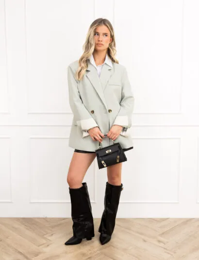 Milly blazer mint groen