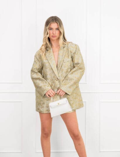 Loren blazer goud