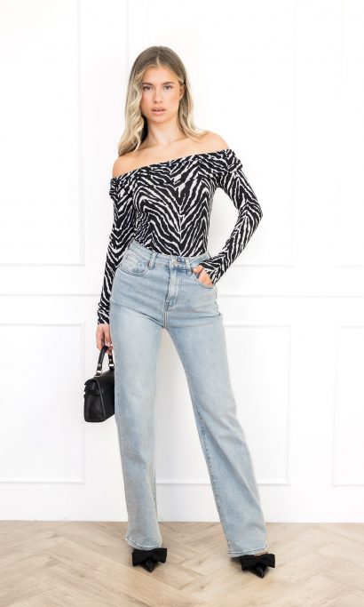 Angeline top zebra