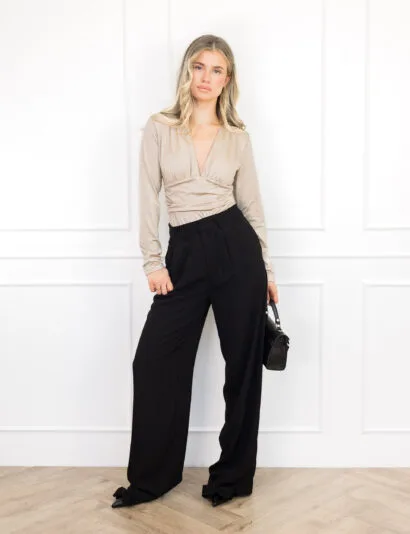 Selma strass body beige