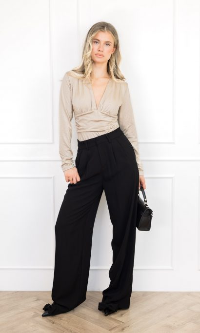 Selma strass body beige
