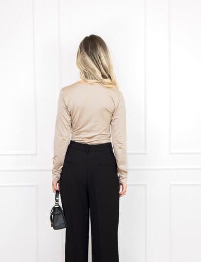 Selma strass body beige