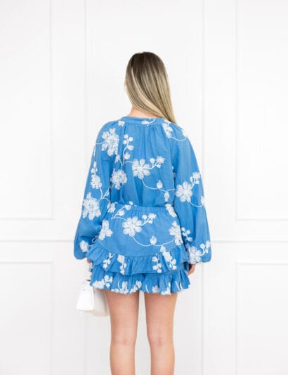 Semma blouse blauw