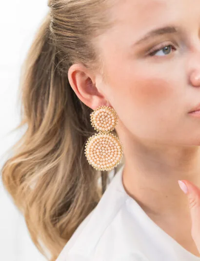 Florance oorbellen goud