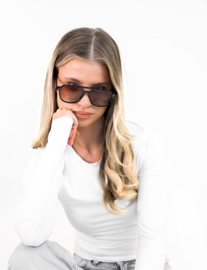 Claire zonnebril zwart