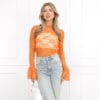 Kayla top oranje