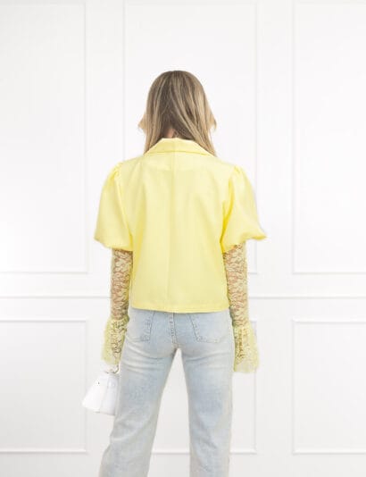 Nykee blazer geel