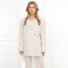Clarissa box blazer beige