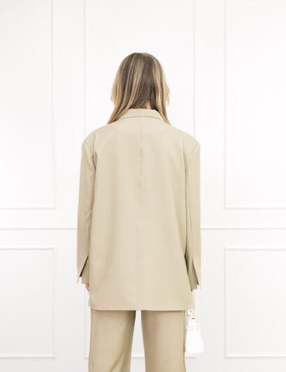 Clarissa box blazer groen