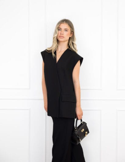 Lottie gilet zwart