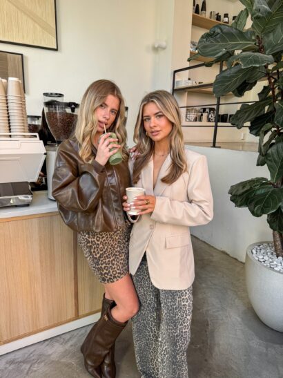 Liena Panter Dad Fit Jeans met Comfortabele Pasvorm en Panterprint