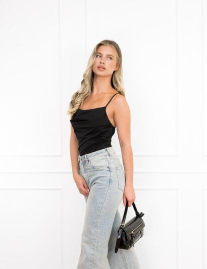 Rosan body zwart waterval detail