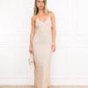 Laura jurk beige