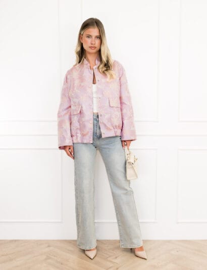 Melanie bomber jacket roze