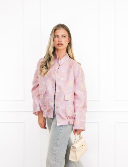 Melanie bomber jacket roze