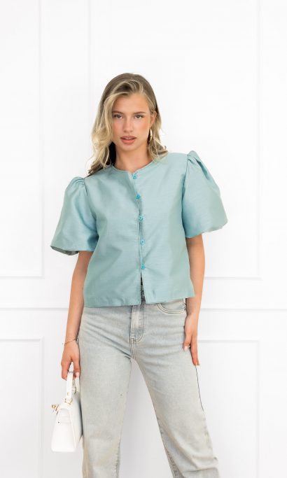 Lieve top turquoise